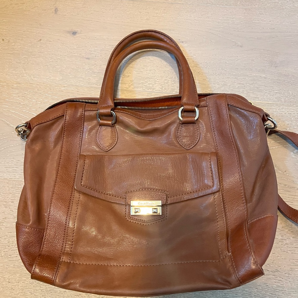 Cole Haan Leather satchel